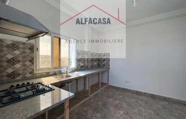 A LOUER UN ETAGE DE VILLA S+2 A JARDIN DE L AOUINA