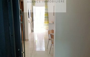 A LOUER UN APPARTEMENT S+2 MEUBLE A L AOUINA