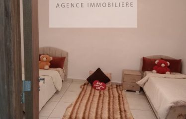 A LOUER UN APPARTEMENT S+2 MEUBLE A L AOUINA