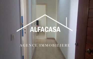 A VENDRE UN APPARTEMENT S+2 HAUT STANDING A JARDIN DE L’AOUINA