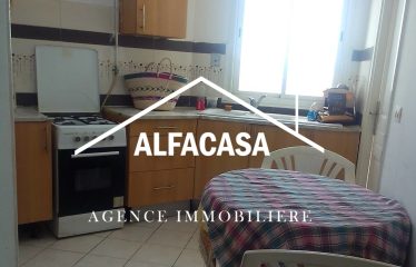 A VENDRE UN APPARTEMENT S+2 HAUT STANDING A JARDIN DE L’AOUINA