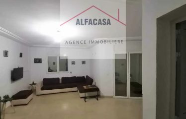 A LOUER UN APPARTEMENT S+2 A L AOUINA