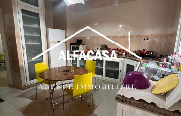 A LOUER UN ETAGE DE VILLA S+3 A L AOUINA