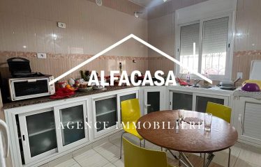 A LOUER UN ETAGE DE VILLA S+3 A L AOUINA