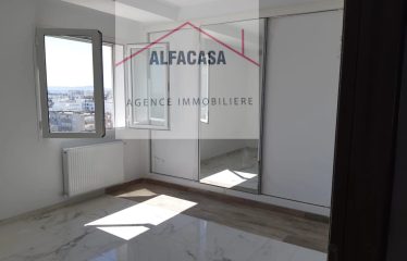 A LOUER UN APPARTEMENT HAUT STANDING S+2 A L AOUINA