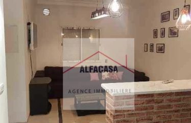 A LOUER UN APPARTEMENT S+1 MEUBLE A LA SOUKRA