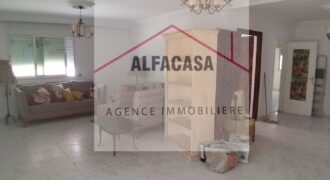 A LOUER UN ETAGE DE VILLA S+3 A JARDIN DE CARTHAGE