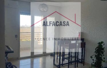 A LOUER UN APPARTEMENT HAUT STANDING S+2 MEUBLE A LA SOUKRA