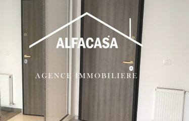 A LOUER UN APPARTEMENT S+1 HAUT STANDING A L’AOUINA