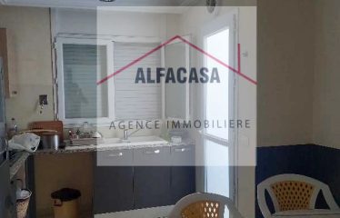 A LOUER UN APPARTEMENT HAUT STANDING S+2 MEUBLE A LA SOUKRA