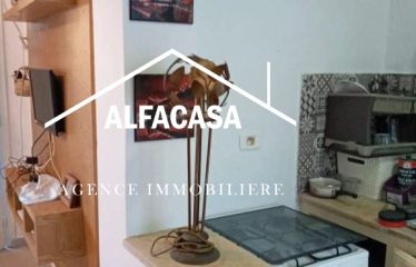 A LOUER UN ETAGE DE VILLA S+1 MEUBLE A CITE KHALIL LA MARSA