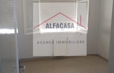 A LOUER UN APPARTEMENT S+2 A L AOUINA