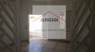 A LOUER UN APPARTEMENT S+2 A L AOUINA