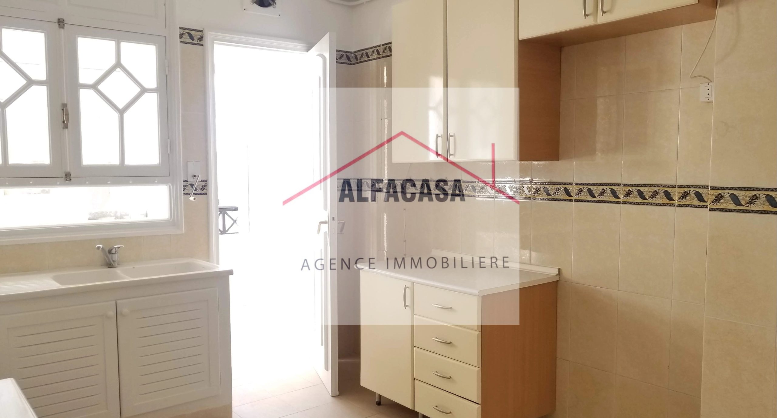 A LOUER UN APPARTEMENT S+2 A AIN ZAGHOUEN