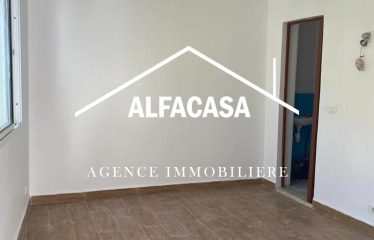 A LOUER UN ETAGE DE VILLA S+1 A L’AOUINA