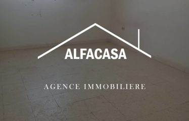 A LOUER UN ETAGE DE VILLA S+3 AVEC TERRASSE A L’AOUINA