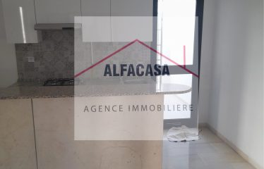 A LOUER UN APPARTEMENT S+1 HAUT STANDING A LA SOUKRA.