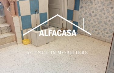 A VENDRE UNE MAISON AVEC TERRASSE A L’AOUINA