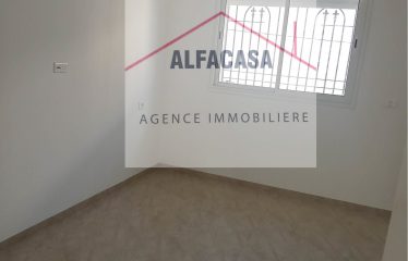 A LOUER UN APPARTEMENT S+2 JAMAIS HABITE A L AOUINA