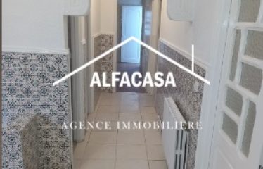 A LOUER UN ÉTAGE DE VILLA S+4 A LA MARSA.