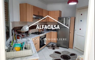 A LOUER UN APPARTEMENT S+2 A JARDIN DE L’AOUINA