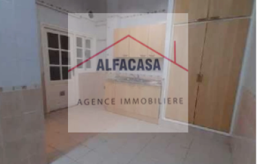 A LOUER UN APPARTEMENT S+1 A JARDIN DE L AOUINA