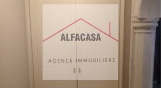 A LOUER UN APPARTEMENT S+3 POUR USAGE BUREAUTIQUE A L AOUINA