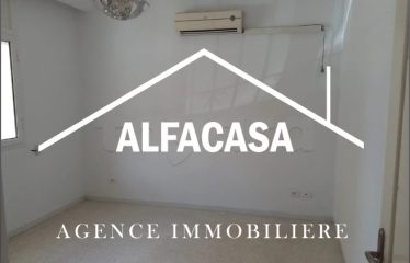 A vendre appartement S+1 haut standing a Jardin de l’aouina.