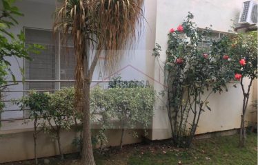 A LOUER UN APPARTEMENT S+3 HAUT STANDING A JARDIN DE L AOUINA AVEC UN GRAND JARDIN