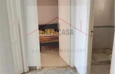 A VENDRE UN APPARTEMENT S+1 A JARDIN DE L AOUINA