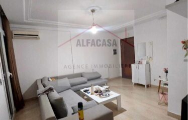 A VENDRE UN APPARTEMENT S+2 A JARDIN DE L AOUINA