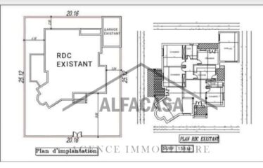 A LOUER UNE VILLA A LA SOUKRA DAR FADHAL