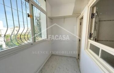 A LOUER UN ETAGE DE VILLA S+3 A LA MARSA CITE EL WIFEK