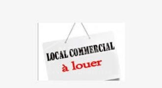 A LOUER UN LOCAL COMMERCIAL A MANZAH 8