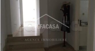 A LOUER UN ETAGE DE VILLA S+3 A L’AOUINA CITE SALAMA