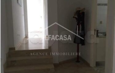 A LOUER UN ETAGE DE VILLA S+3 A L’AOUINA CITE SALAMA